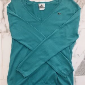 Lacoste Women’s V-neck Sweater